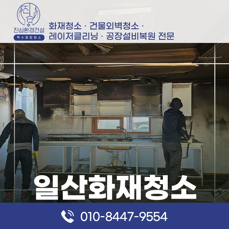 일산 일산화재청소