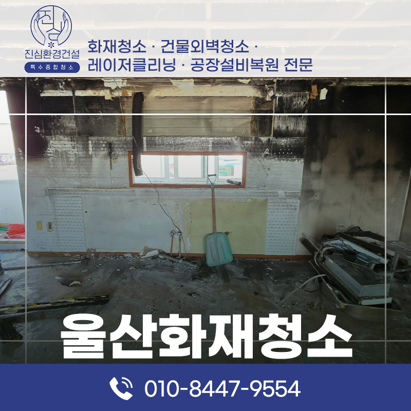 울산 울산 화재청소