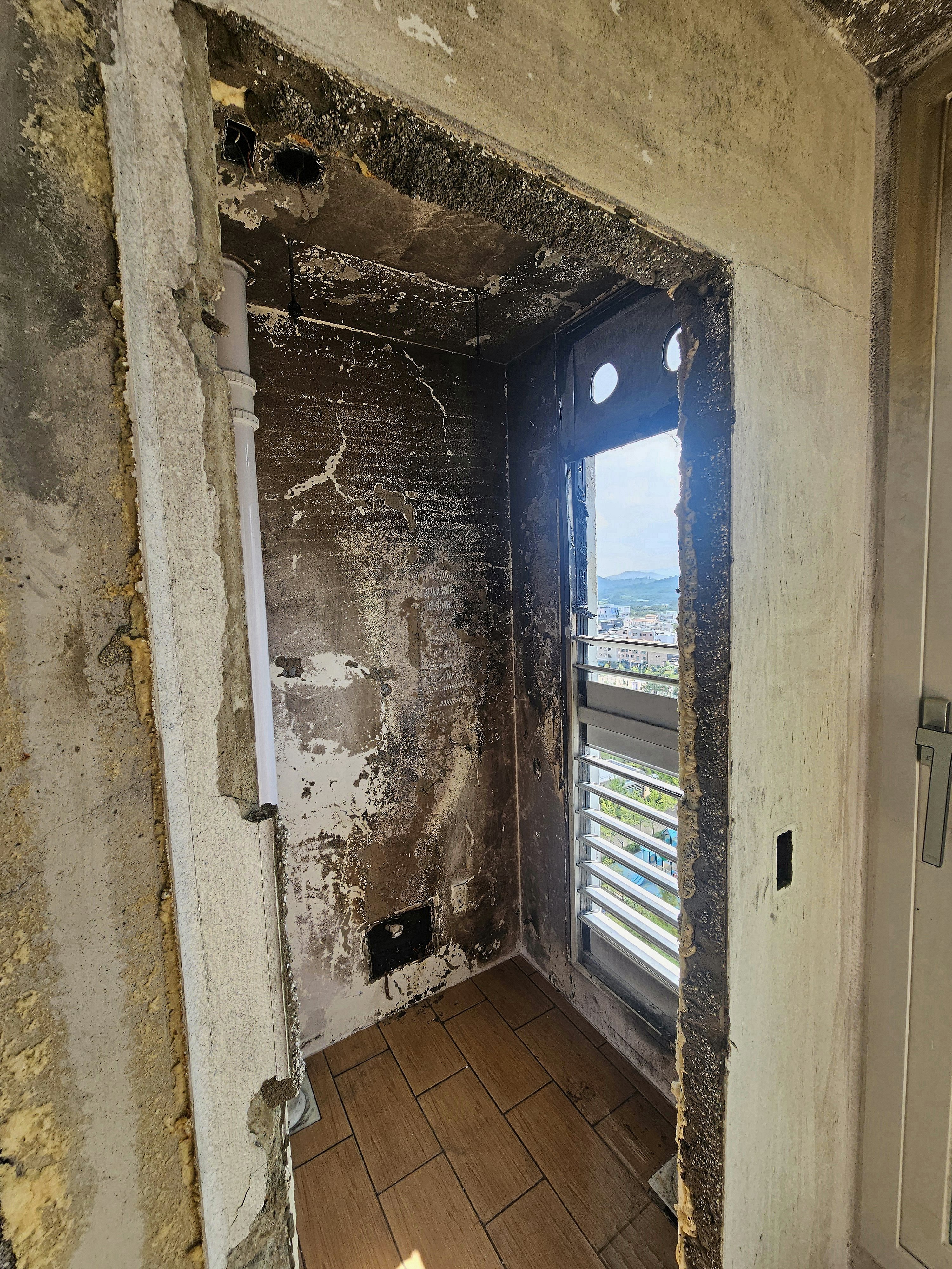 나주 화재청소 복구 완료